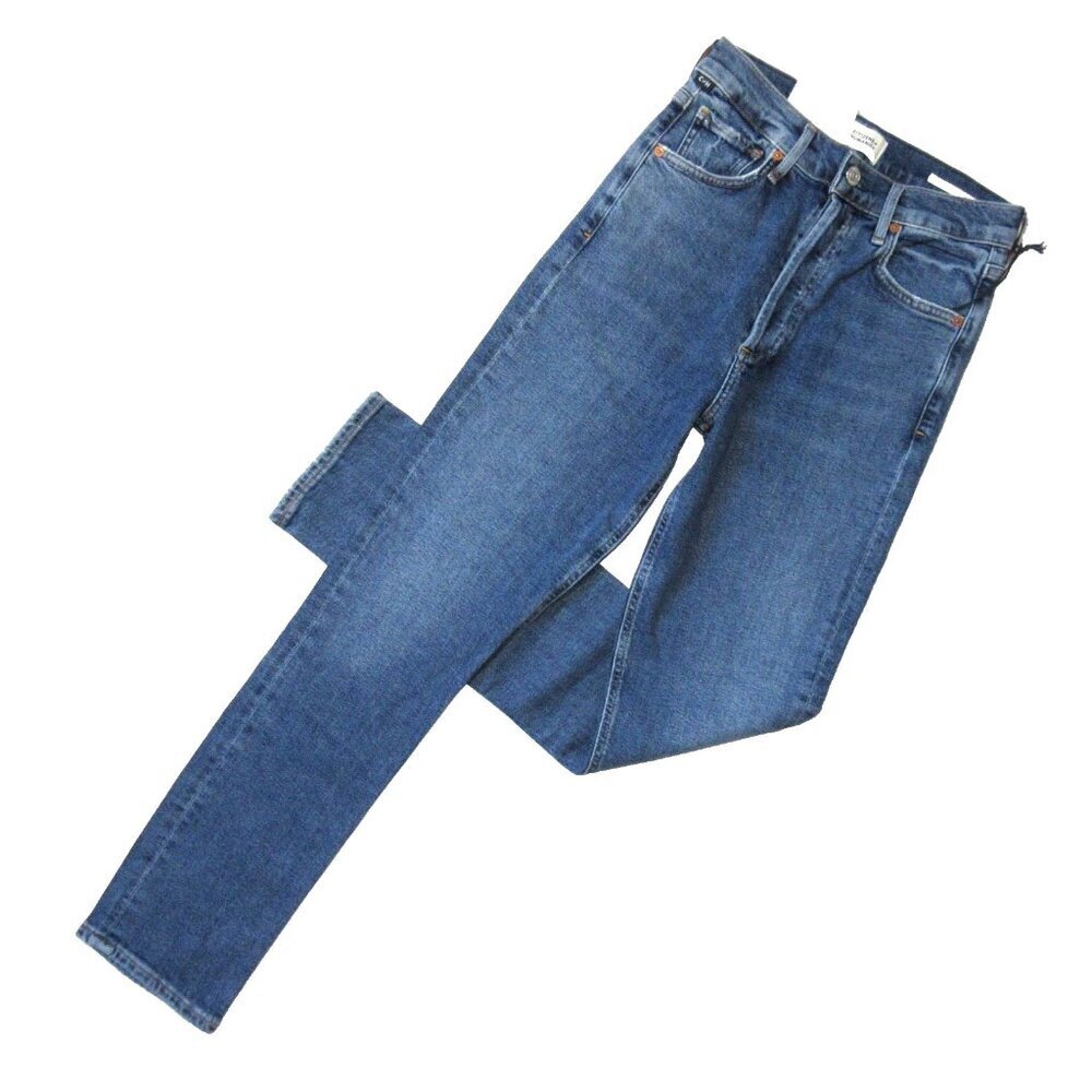 NWT Citizens of Humanity Charlotte in Dance Floor High Rise Straight Jeans 24